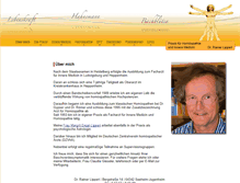 Tablet Screenshot of dr-rainer-lippert.de